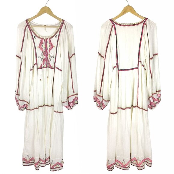 Free People Sweet Escape Long Sleeve Maxi Dress NWOT - Picture 4 of 16